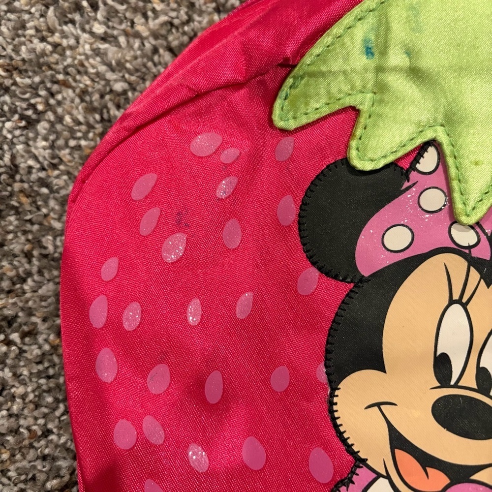 Minnie Mouse Strawberry Backpack - Picture 2 of 6